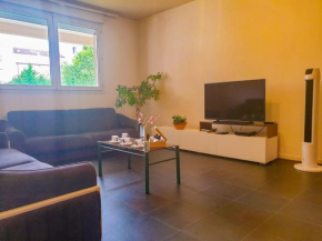 Paisible et Spacieux Appartement au calme proche métro limitrophe de Lyon
